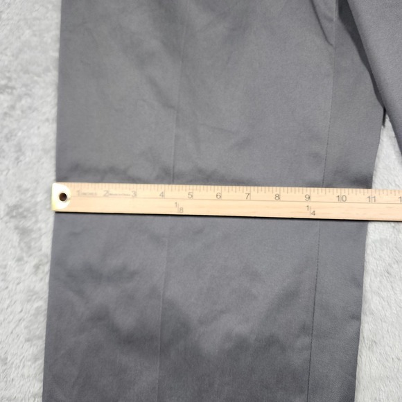 Perry Ellis Portfolio Pants Mens 36x34 Gray Premium Flex‎ Twill Dress Slacks - Picture 3 of 10